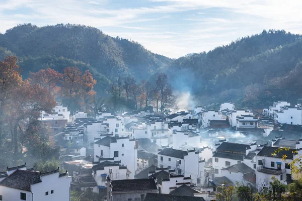 Güzel Wuyuan Kırsal Manzara Yuan Köyü Jiangxi Eyaleti Çin — Stok fotoğraf