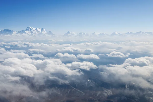 Cloud Tianshan Mountains Scenery Air — Stock Photo, Image