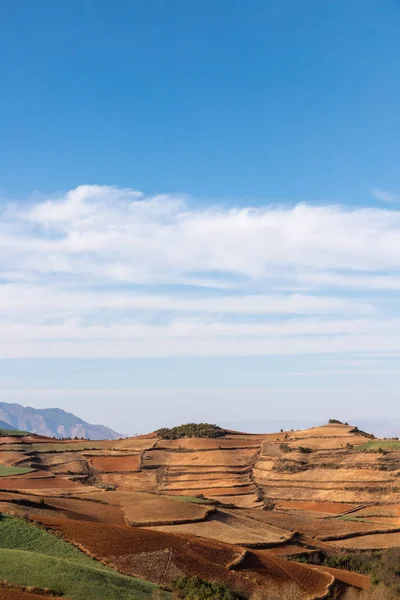 Yunnan rotes Land — Stockfoto