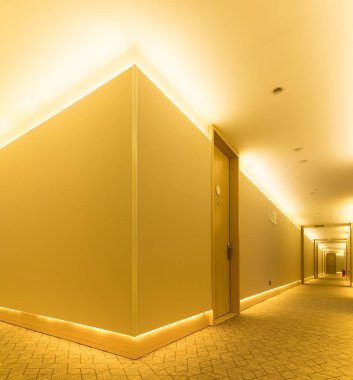 modern ekspres otel koridoru