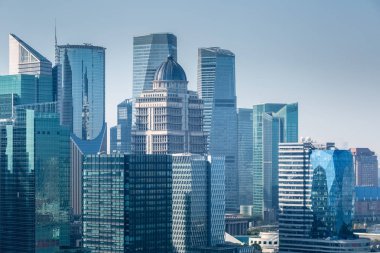 Şanghay 'da modern mali bina