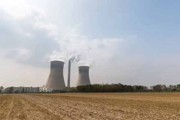 化石発電所 — ストック写真