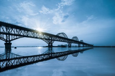 Jiujiang yangtze nehir köprüsü
