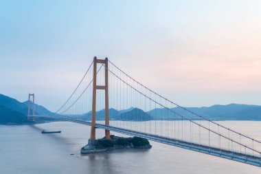 zhoushan sea-crossing bridge clipart