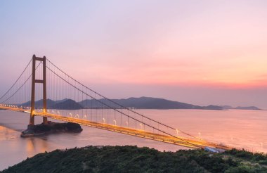 zhoushan sea-crossing bridge clipart