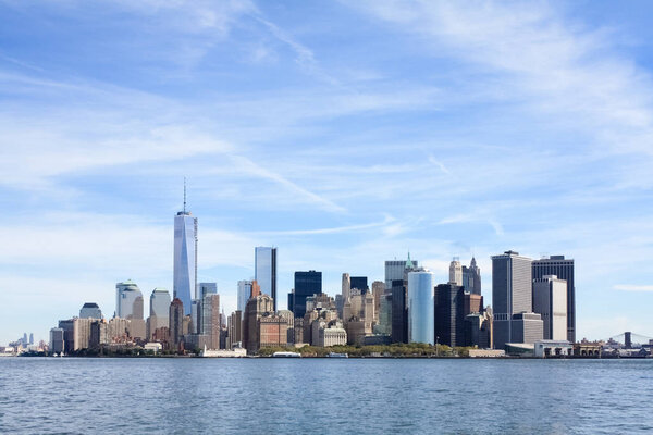 New York skyline in daytime