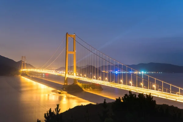 Zhoushan-Brücke über das Meer — Stockfoto