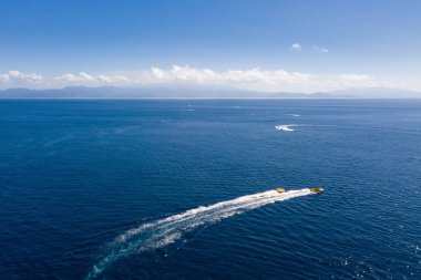 bali adasında mavi deniz sahnesi