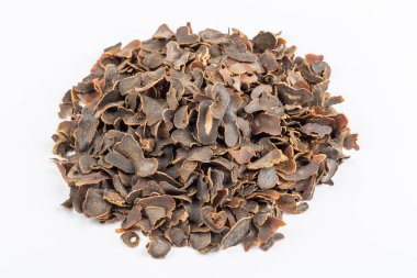 Gastrodia yumru dilim izole