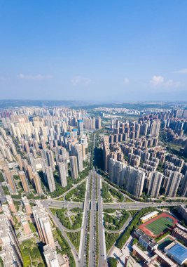 Xian üzerinde şehir Üstgeçit