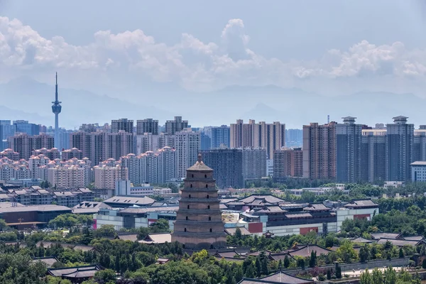 Moderno paesaggio urbano xian — Foto Stock