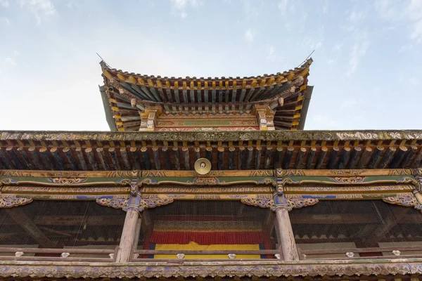 Sutra impressão casa no mosteiro qinghai kumbum — Fotografia de Stock