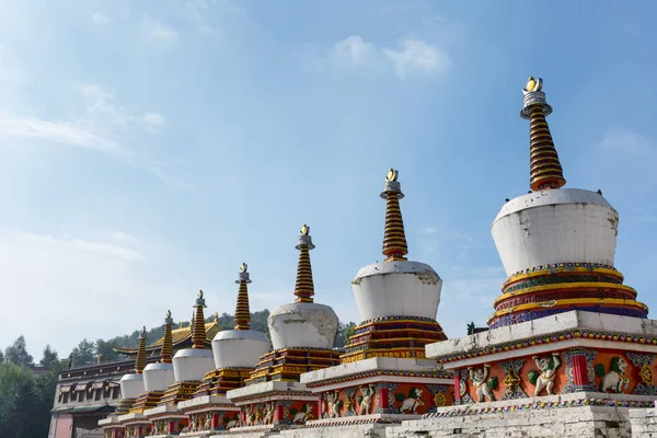 Qinghai kumbum monasterio paisaje —  Fotos de Stock