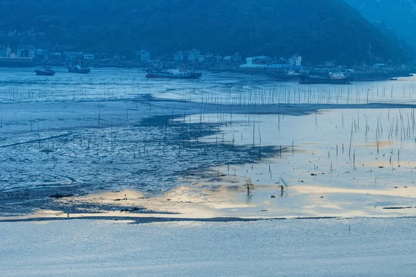 Hermoso Paisaje Xiapu Amanecer Provincia Fujian China — Foto de Stock