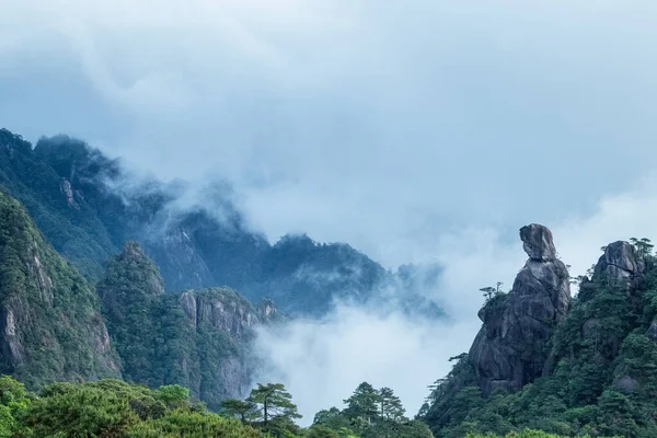 Monte Sanqing Paisaje Diosa Oriental Situado Noreste Ciudad Shangrao Provincia —  Fotos de Stock