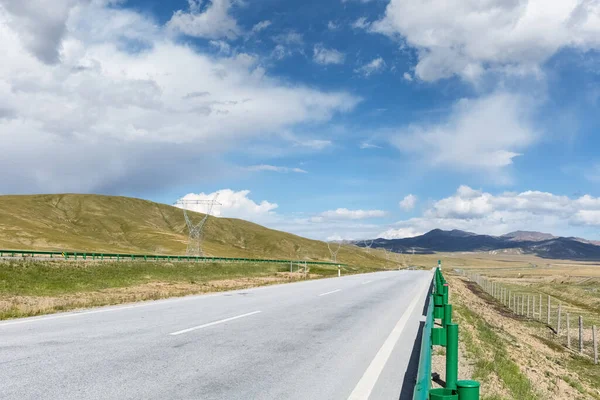 Autostrada Nel Deserto Fondo Stradale — Foto Stock