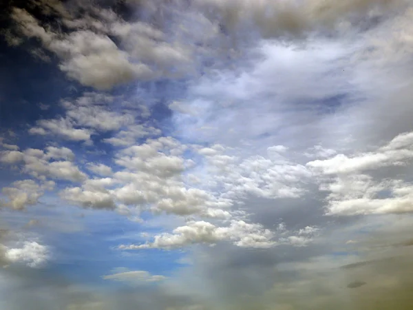 Beau Ciel Nuageux Été Comme Élément Nature Vivante — Photo