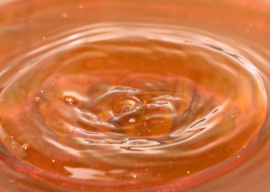 bir damla sıvı sonra su yüzeyinde güzel desenler 