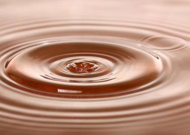 bir damla sıvı sonra su yüzeyinde güzel desenler