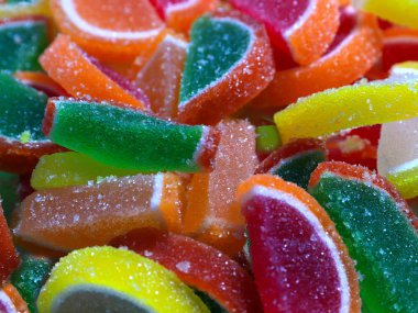 bir sürü çay içmek için lezzetli marmelat tatlı şeker 