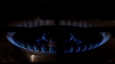 doğal gaz propan bir yazıcı yazarken parlak alev 