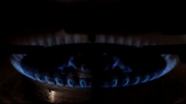 doğal gaz propan bir yazıcı yazarken parlak alev 