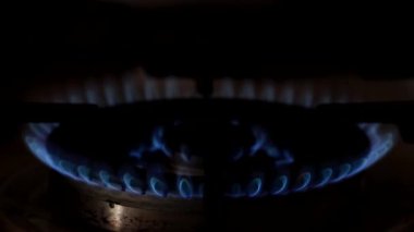 doğal gaz propan bir yazıcı yazarken parlak alev 