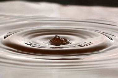 su sıçramalarına ve desenler siyah petrol sıvı damla sonra yüzeyi 