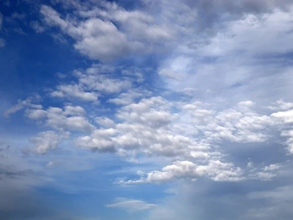 Hermoso Aire Con Nubes Como Paisaje Celestial — Foto de Stock