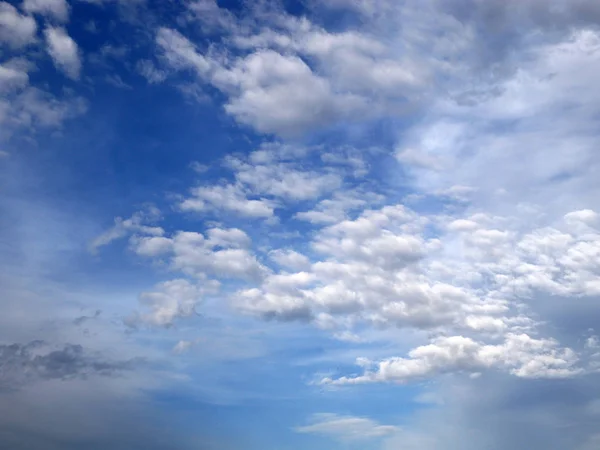 Красиве Повітря Хмарами Райський Пейзаж — стокове фото