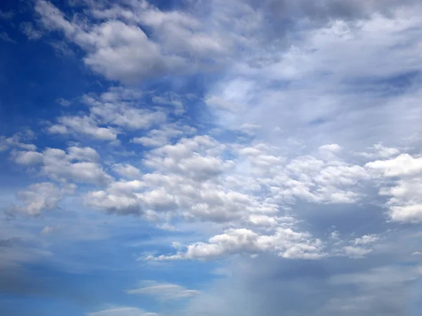 Hermoso Aire Con Nubes Como Paisaje Celestial — Foto de Stock