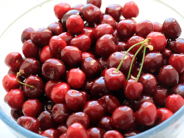 beautiful ripe fruit cherry berry cooked for food