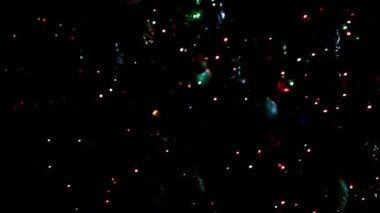 Noel ağacı süslemeleri ile şenlikli aydınlatma için Havva