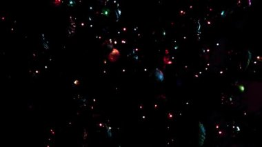 Noel ağacı süslemeleri ile şenlikli aydınlatma için Havva