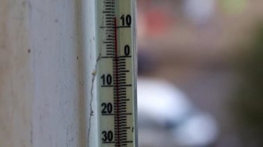 Dış Hava sıcaklık ölçüm bir hijyen termometre ile