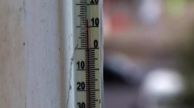 Dış Hava sıcaklık ölçüm bir hijyen termometre ile
