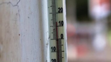 Dış Hava sıcaklık ölçüm bir hijyen termometre ile