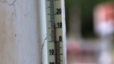 Dış Hava sıcaklık ölçüm bir hijyen termometre ile