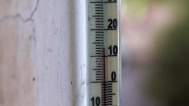 Dış Hava sıcaklık ölçüm bir hijyen termometre ile