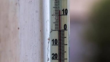 Dış Hava sıcaklık ölçüm bir hijyen termometre ile
