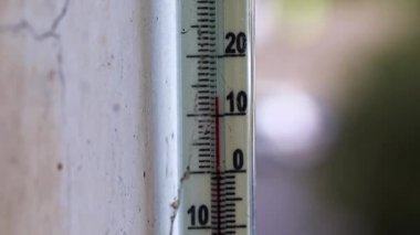 Dış Hava sıcaklık ölçüm bir hijyen termometre ile