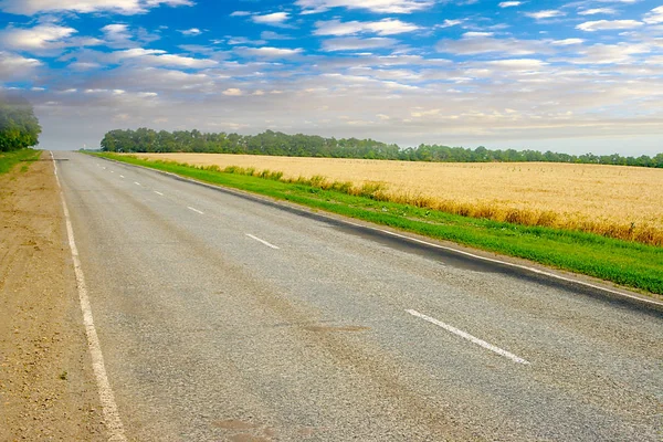 Autostrade Campi Agricoli Prati — Foto Stock