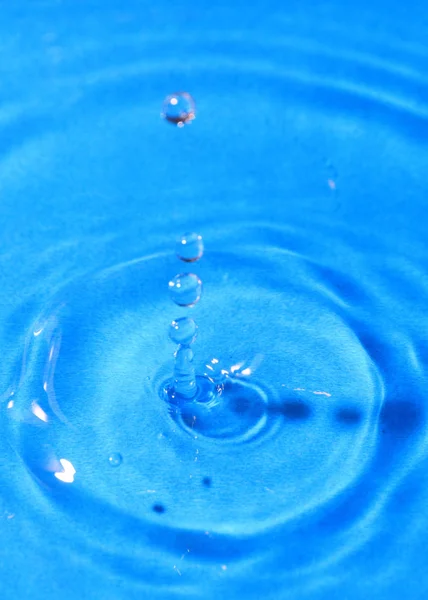 drops of pure water paint beautiful patterns on the surface of the liquid after the impact