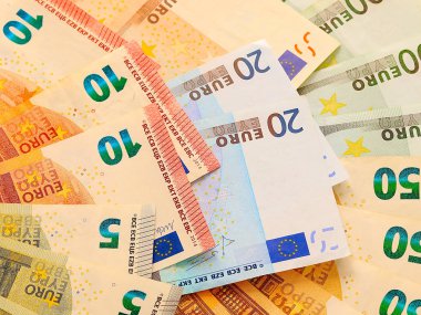 euro banknot bir grup dünya mali yapısını bir unsuru olarak