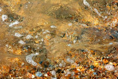 açık deniz suyu ve güzel kum sahiller kıyı şeridi