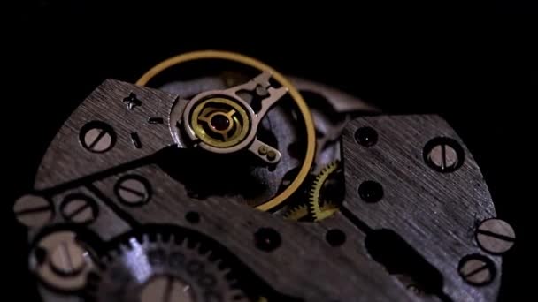 Uniform Motion Pendulum Clock Symbol Flow Time — Stock Video