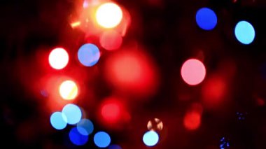 bulanık ışık şenlikli aydınlatma dekorasyon unsuru olarak