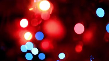 bulanık ışık şenlikli aydınlatma dekorasyon unsuru olarak