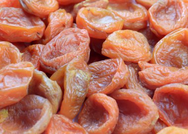 Taze olgun kayısı meyve tedavi unsuru kurutulmuş.