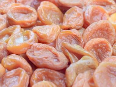 Taze olgun kayısı meyve tedavi unsuru kurutulmuş.